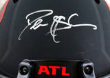 Deion Sanders Signed Atlanta Falcons F/S Eclipse Speed Authentic Helmet-BAW Holo