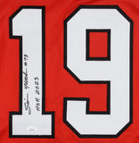 Simon Fletcher Signed Houston Cougars Jersey (JSA) Denver Broncos Linebacker