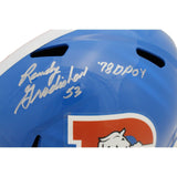 Randy Gradishar Signed Denver Broncos TB F/S Helmet 78 DROY SCH 45430