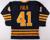 Justin Falk Signed Sabres Jersey (Beckett COA) Buffalo Defenseman