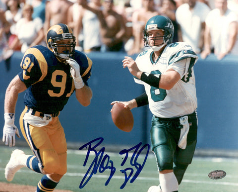 Browning Nagle Autographed Signed 8x10 Photo Philadelphia Eagles MCS Holo #83266