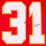 Rejean Lemelin Signed Calgary Flames Jersey (JSA COA) NHL Career 1974-1993