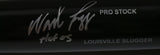 Wade Boggs Autographed Black Slugger Pro Baseball Bat w/HOF - Beckett W Hologram