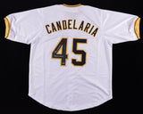 John Candelaria Signed Pittsburgh Pirates Jersey "79 W.S. Champs" (TSE COA)