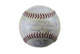 1954 Chicago Cubs Signed ONL Baseball Ernie Banks, Kiner +22 JSA Z42270 21350