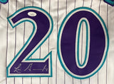 Luis Gonzalez Arizona Signed White Baseball Jersey JSA Hologram