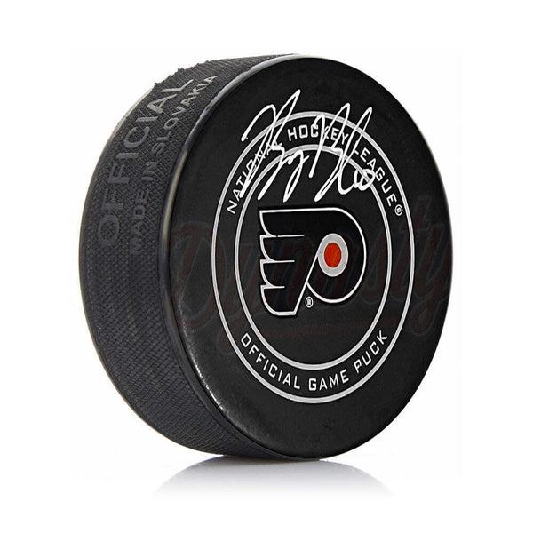 Bobby Brink Autographed Signed Philadelphia Flyers Hockey Game Puck JSA PSA