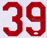 Dave Parker Signed White Cincinnati Reds Jersey (JSA COA) 1979 All Star Game MVP