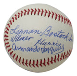 Negro League Legends Multi Signed Baseball 7 Signatures BAS LOA AA13297