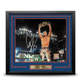 Cody Rhodes WrestleMania XL Championship Autographed 16x20 Framed Photo Fanatics