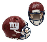 Saquon Barkley Signed New York Giants Custom Speed Authentic Red NFL Helmet