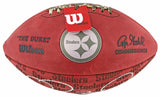 Steelers Jerome Bettis Signed "The Duke" Team Showcase Football W/ Case BAS Wit