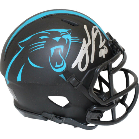 Julius Peppers Autographed Carolina Panthers Eclipse Mini Helmet Beckett 48123