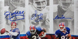 Jim Kelly/Thurman Thomas/A Reed HOF Bills Signed 16x20 Photo Framed JSA 158846