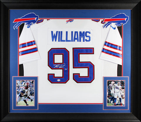 Bills Kyle Williams Authentic Signed White Nike Framed Jersey PSA/DNA #AK30446