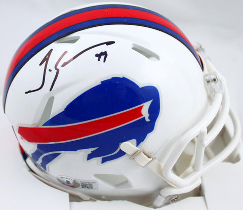 Tremaine Edmunds Autographed Buffalo Bills Speed Mini Helmet-Beckett W Hologram