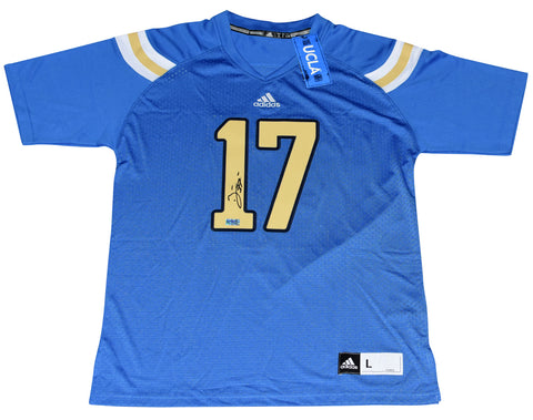 BRETT HUNDLEY SIGNED UCLA BRUINS #17 ADIDAS PREMIER JERSEY COA