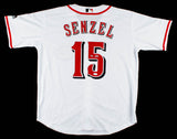 Nick Senzel Signed Cincinnati Reds Jersey (JSA COA) 2020 Rookie Center Fielder