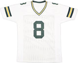 GREEN BAY PACKERS JOSH JACOBS AUTOGRAPHED WHITE JERSEY BECKETT WITNESS 229522