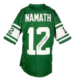 Joe Namath New York Signed Green Football Jersey JSA