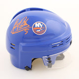 Denis Potvin Signed New York Islanders NHL Mini Helmet (JSA COA) 4xCup Champion