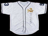 Signed Jersey by Six Members of the 1993 Hit Film "The Sandlot" (Beckett COA)