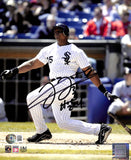 Frank Thomas Autographed Chicago White Sox 8x10 Photo Beckett 44500