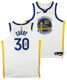 Warriors Stephen Curry Signed White Nike Association Ed Authentic Jersey JSA 2