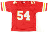 Leo Chenal Signed Kansas City Chiefs Jersey (Beckett) 2022 3rd Round Draft Pk LB