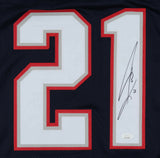 Adrian Phillips Signed New England Patriots Jersey (JSA COA) Pro Bowl Safety