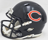 DICK BUTKUS AUTOGRAPHED BEARS BLUE SPEED MINI HELMET BECKETT WITNESS 214944