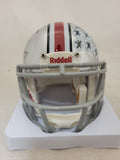 CAM HEYWARD SIGNED OHIO STATE BUCKEYES SPEED MINI HELMET BECKETT QR