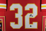 NICK BOLTON (Chiefs red SKYLINE) Signed Autographed Framed Jersey Beckett