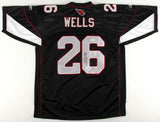 Chris "Beanie" Wells Signed Cardinals Reebok Jersey JSA Ohio State All American