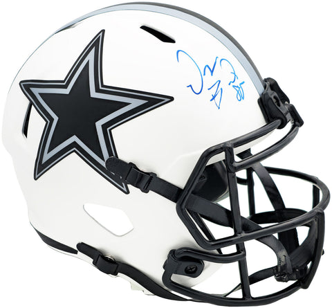 DEZ BRYANT AUTOGRAPHED COWBOYS LUNAR ECLIPSE FULL SIZE HELMET BECKETT 230227