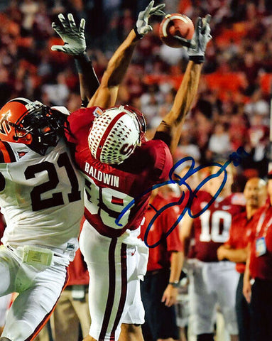 DOUG BALDWIN AUTOGRAPHED 8X10 PHOTO STANFORD CARDINAL MCS HOLO STOCK #45813