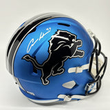 Aidan Hutchinson Signed Autographed Detroit Lions FS Flash Replica Helmet BAS