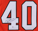 Jordan Weal Signed Flyers Jersey (Beckett COA) Philadelphia Center