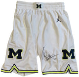 Chris Webber Autographed Michigan Basketball Signed Shorts Fanatics Authentic