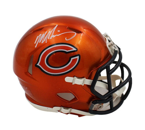 Mike Singletary Signed Chicago Bears Speed Flash NFL Mini Helmet