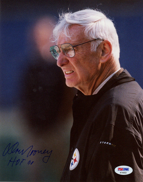 Dan Rooney Autographed Pittsburgh Steelers 8x10 Photo HOF PSA 48592