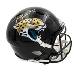 Travis Etienne Signed Jacksonville Jaguars Speed Full Size NFL Helmet