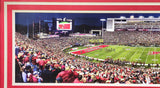 FRAMED 12X36 PANORAMIC PHOTO WASHINGTON STATE GAMEDAY WIN VS OREGON 235673