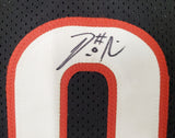 PORTLAND TRAIL BLAZERS DAMIAN LILLARD AUTOGRAPHED BLACK JERSEY BECKETT 195942