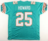 Xavien Howard Signed Miami Dolphins Jersey /JSA COA 2018 Pro Bowl Defensive Back