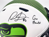 QUANDRE DIGGS AUTOGRAPHED SEAHAWKS LUNAR ECLIPSE FULL SIZE HELMET MCS 200263