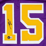 Austin Reaves Signed Los Angeles Lakers Home Jersey (Beckett) Ex-Oklahoma Guard