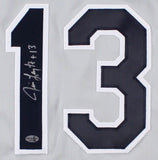 Jim Leyritz Signed Yankees Jersey (Leaf COA) 2x World Series champion 1996, 1999