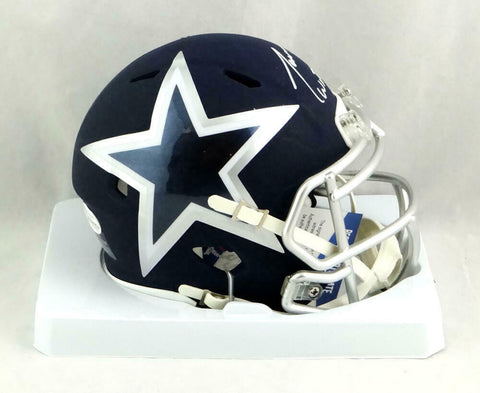 Jason Witten Autographed Dallas Cowboys AMP Mini Helmet- Beckett Auth *White