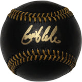 Gerritt Cole Autographed New York Yankees OML Black Baseball FAN 46771